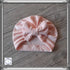 Ensemble rose pale: Turban nœud + moufle + bandeau + chaussons assortis, tissu chaud ou fin au choix
